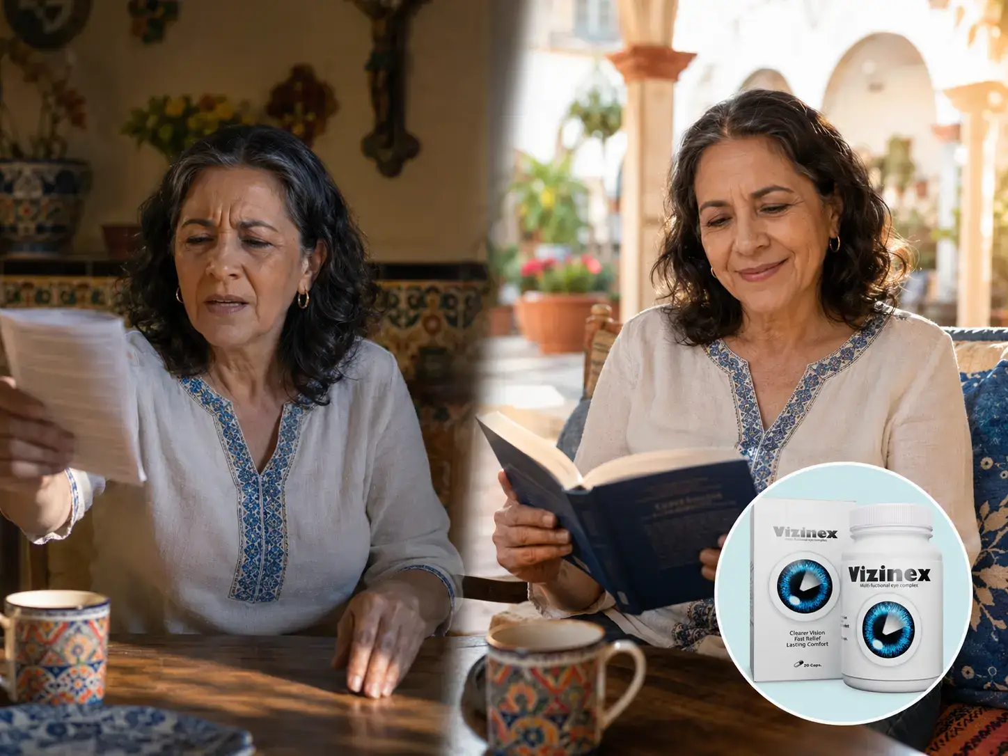 Revisión de trabajos y descansos regulares para la vista con Vizinex