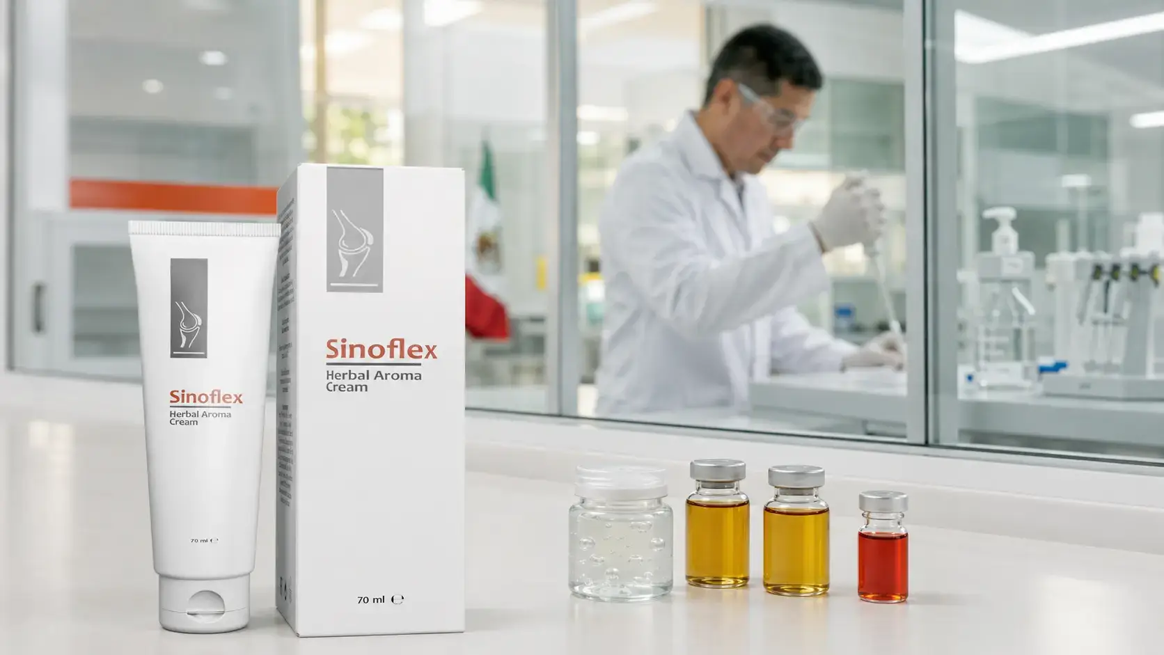 Control de laboratorio de la fórmula SINOFLEX